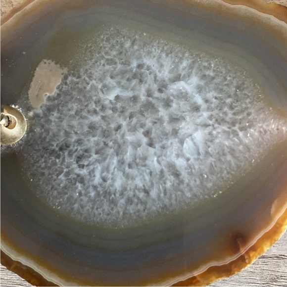 Agate Pen Holder Naturalism Office Decor Desk Pen Graduation Gift Hand Crafted - Picture 5 of 9